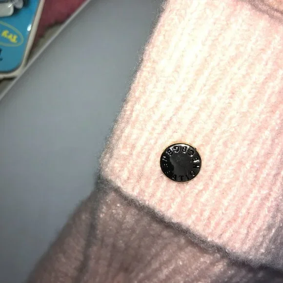 BCBGeneration Scarf & Hat Set Pink Blush‎ NWT OSFM - Picture 2 of 8